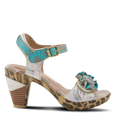 Spring Step L'Artiste Women's Wildcat Quarter Strap Sandal Ice Multi EU 40 / US 9