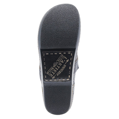 Spring Step L'Artiste Women's Elkayjay Clogs Black Multi EU 41 / US 9.5-10