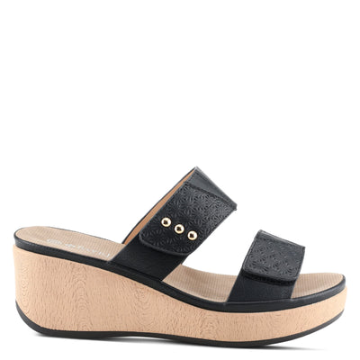 PATRIZIA Women's Carol Slide Sandal Black EU 41 / US 9.5-10