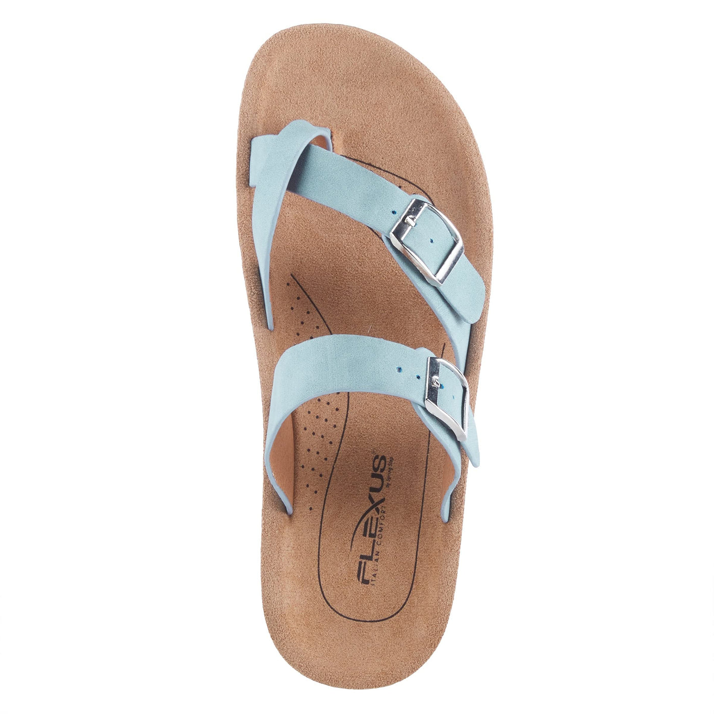 Flexus Women's Bayside Slide Sandal Sky Blue EU 40 / US 9
