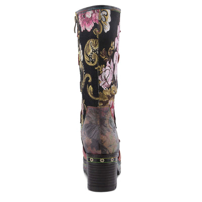 Spring Step L'Artiste Women's Brazen Boot Black Multi EU 38 / US 7.5-8