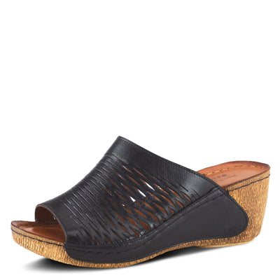 Spring Step Women's CUNACENA Slipper, Black, 9