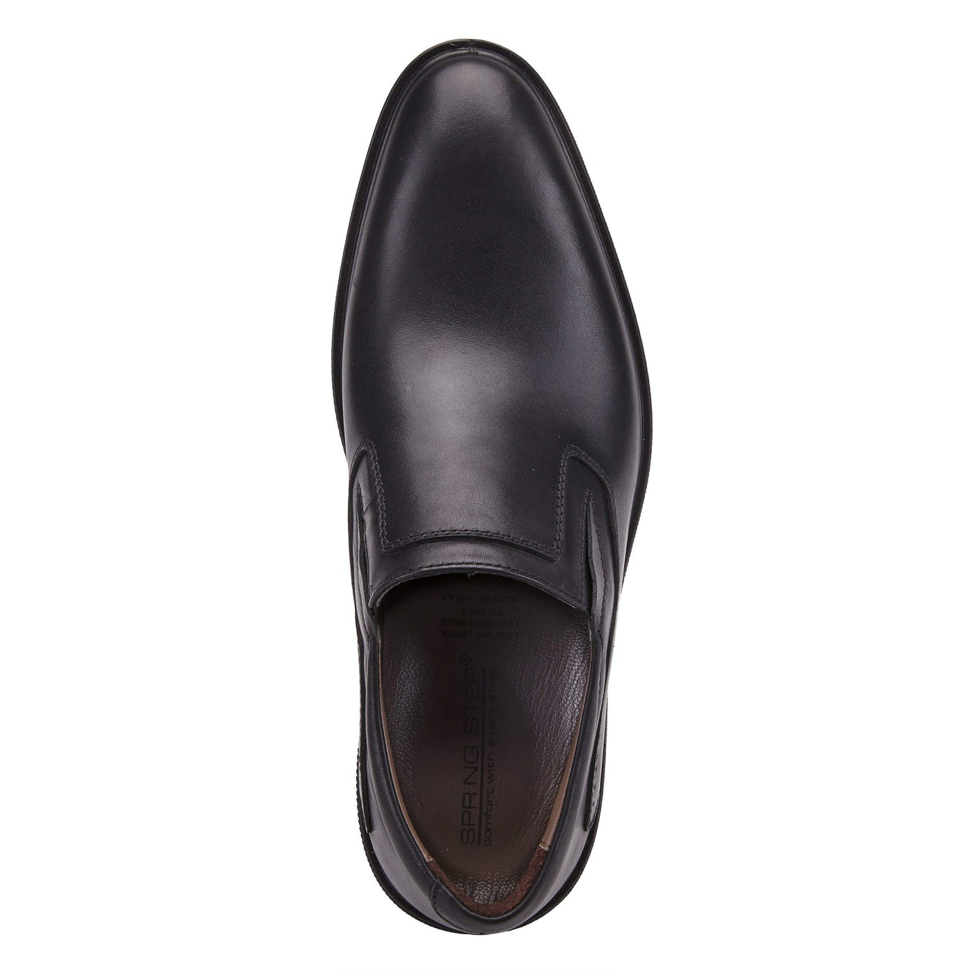 Spring Step Men's Brinolo Lace-up Shoe Black EU 41 / US 8-8.5