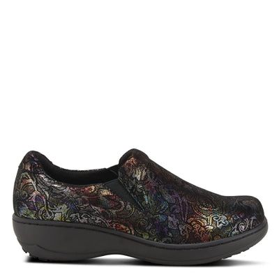 Spring Step Women's WOOLIN-Swirl Loafer Flat, Rainbow, 8