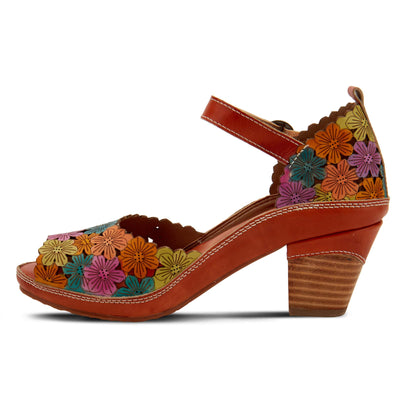 Spring Step L'Artiste Women's Avnia Ankle Strap Shoe Camel Multi EU 40 / US 9