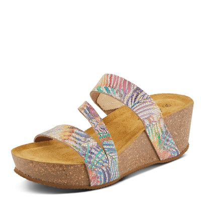 Spring Step Women's Butterpea Sandal, Pink Multi, 9.5