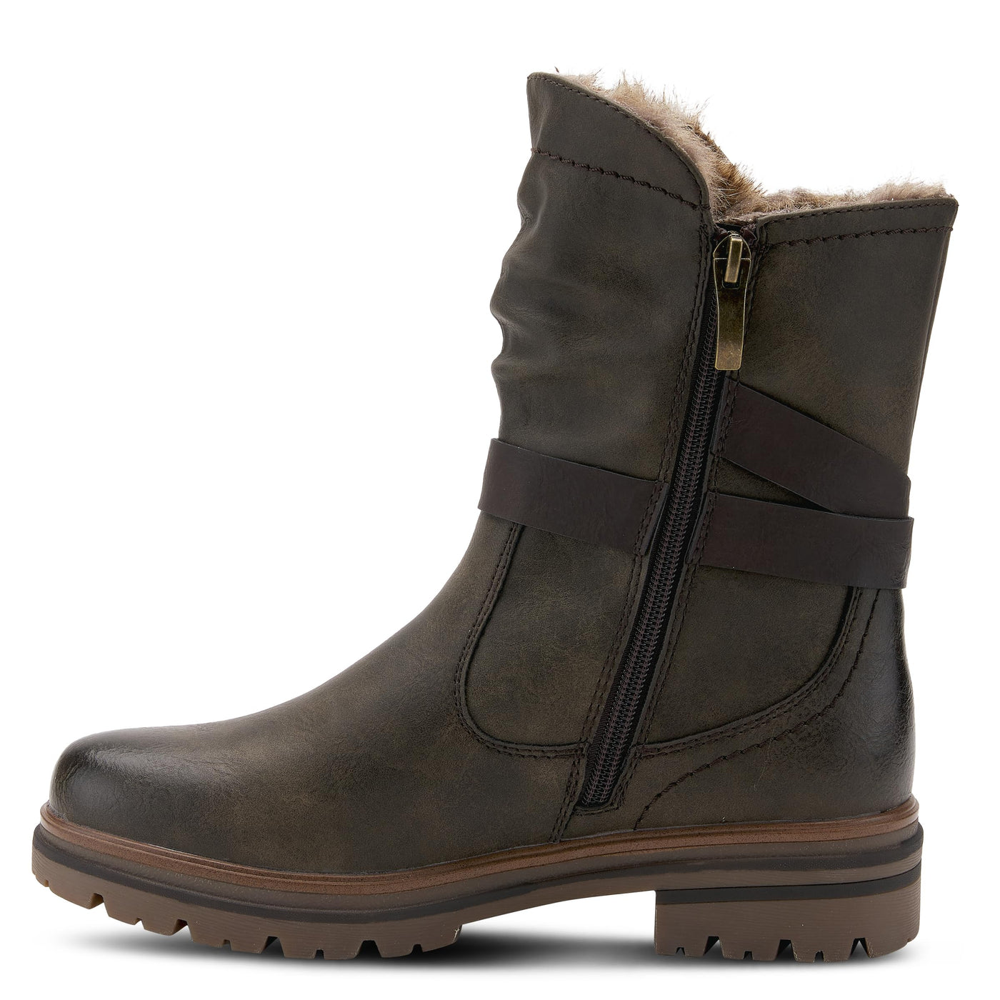 Spring Step Women's Francala Boots Olive Green EU 37 / US 6.5-7