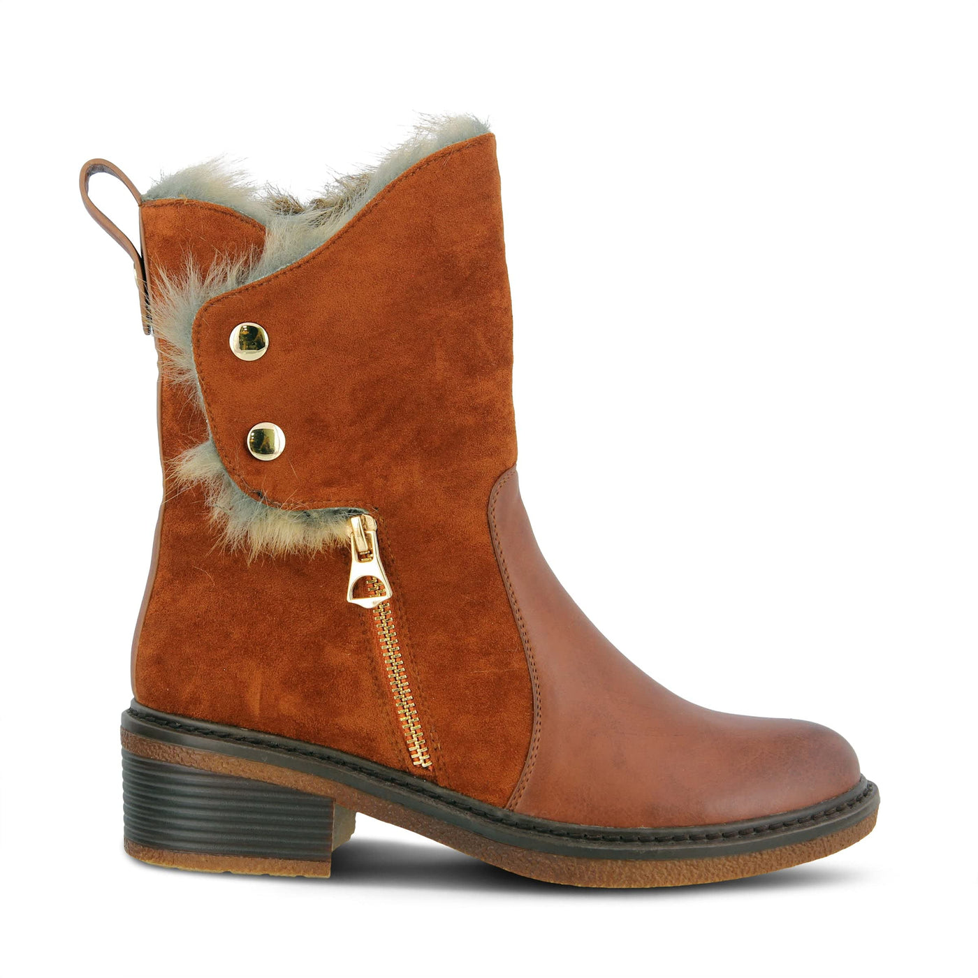 Patrizia Women's Saige Pull-On bootie Camel EU 37 / US 6.5-7