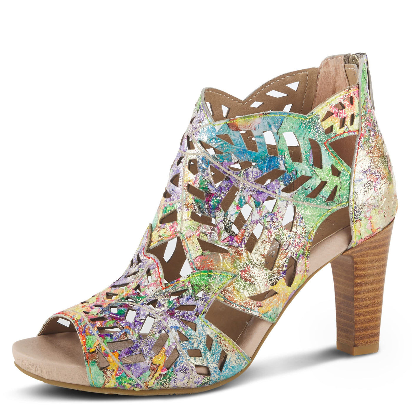 Spring Step L'Artiste Women's Amora Sandals Rainbow Multi EU 42 / US 10.5-11