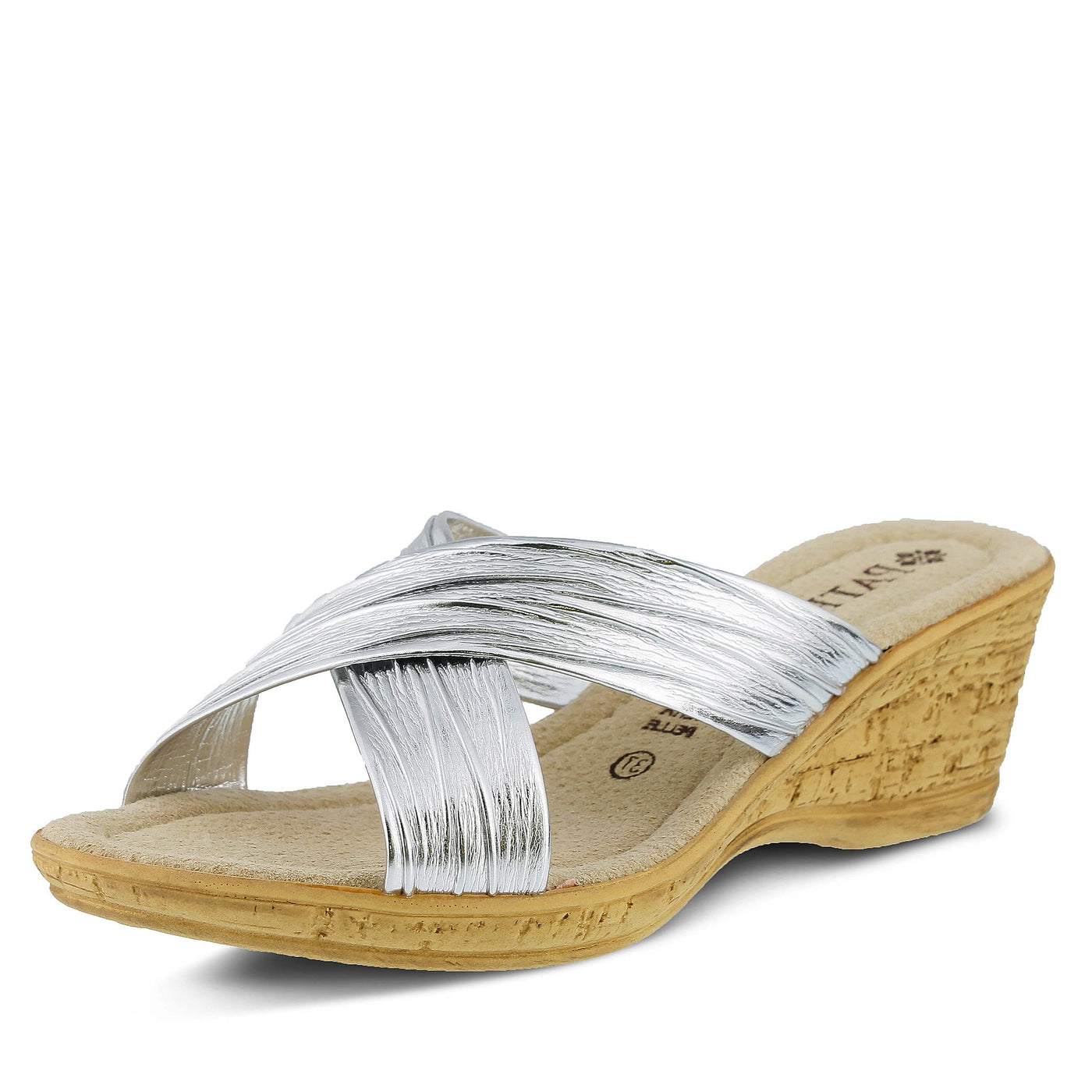 PATRIZIA Marge Women Silver Shoe US 7.5-8