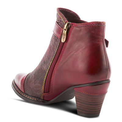 Spring Step L'Artiste Women's Captivate Leather Bootie Bordeaux Multi EU 39 / US 8.5