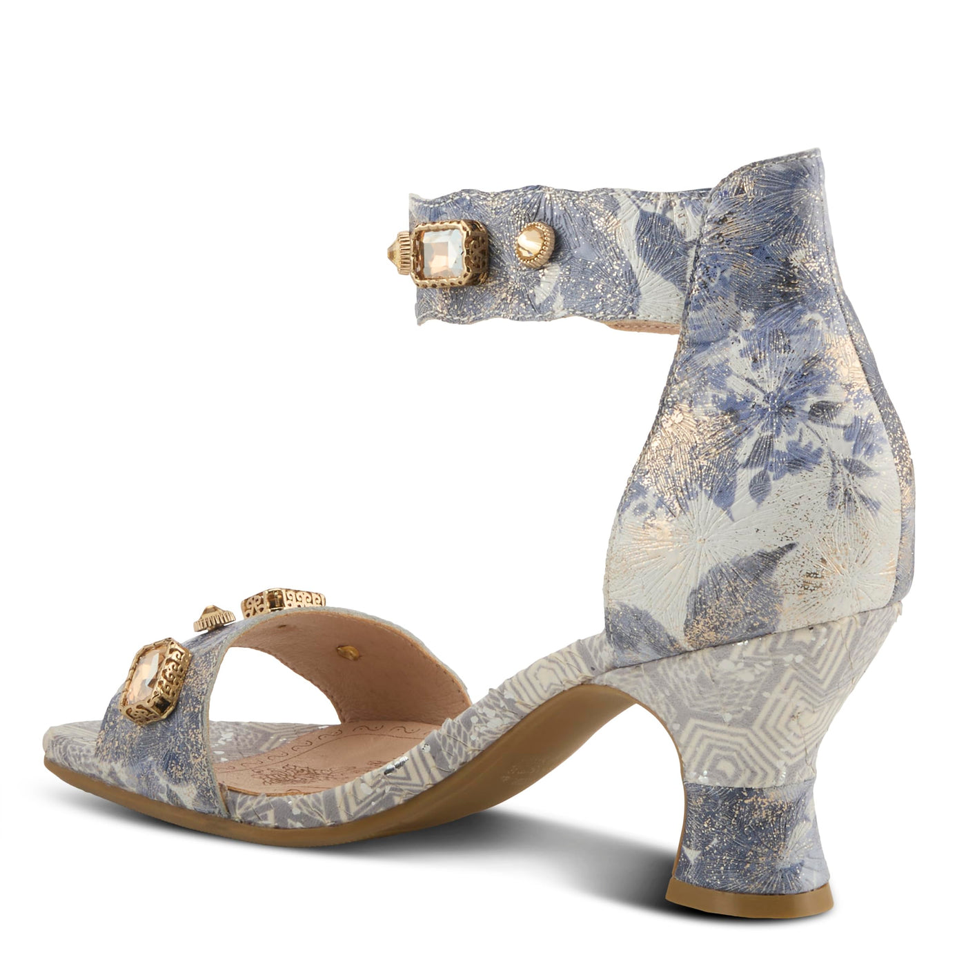 L'Artiste by Spring Step Women's Aquavelva Pump, Slate Multi, 5.5-6