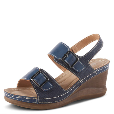 PATRIZIA Women's Tavlin Slingback Sandal Navy EU 40 / US 9