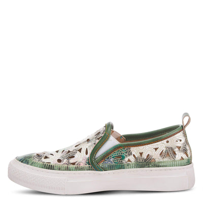 L'Artiste by Spring Step Denofeden Green Multi Leather Combo EU 39 (US Women's 8.5) M