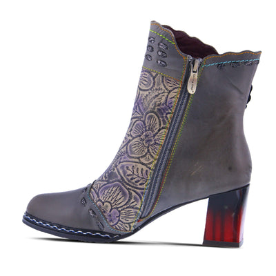 L`Artiste Womens Striolle Grey Multi Boot - 36
