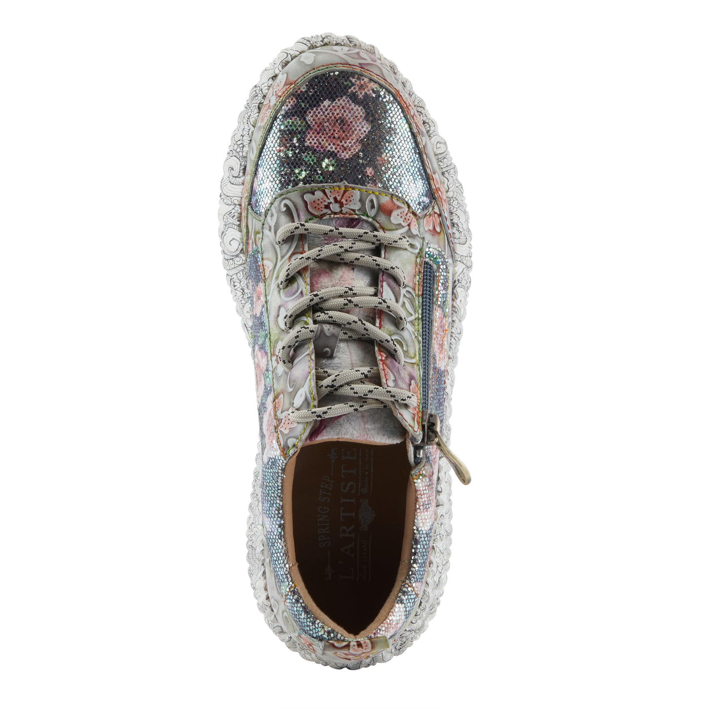 L'Artiste by Spring Step, Women's, Motion, Grey Multi, 9, Medium