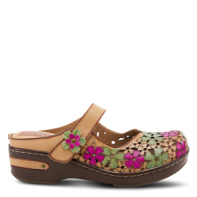 Spring Step L'Artiste Women's Anana Mary-Jane Shoe Beige Multi EU 38 / US 7.5-8
