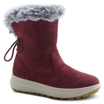 Flexus Women's Snowbird Burgundy Boots EU 38 / US 7.5-8