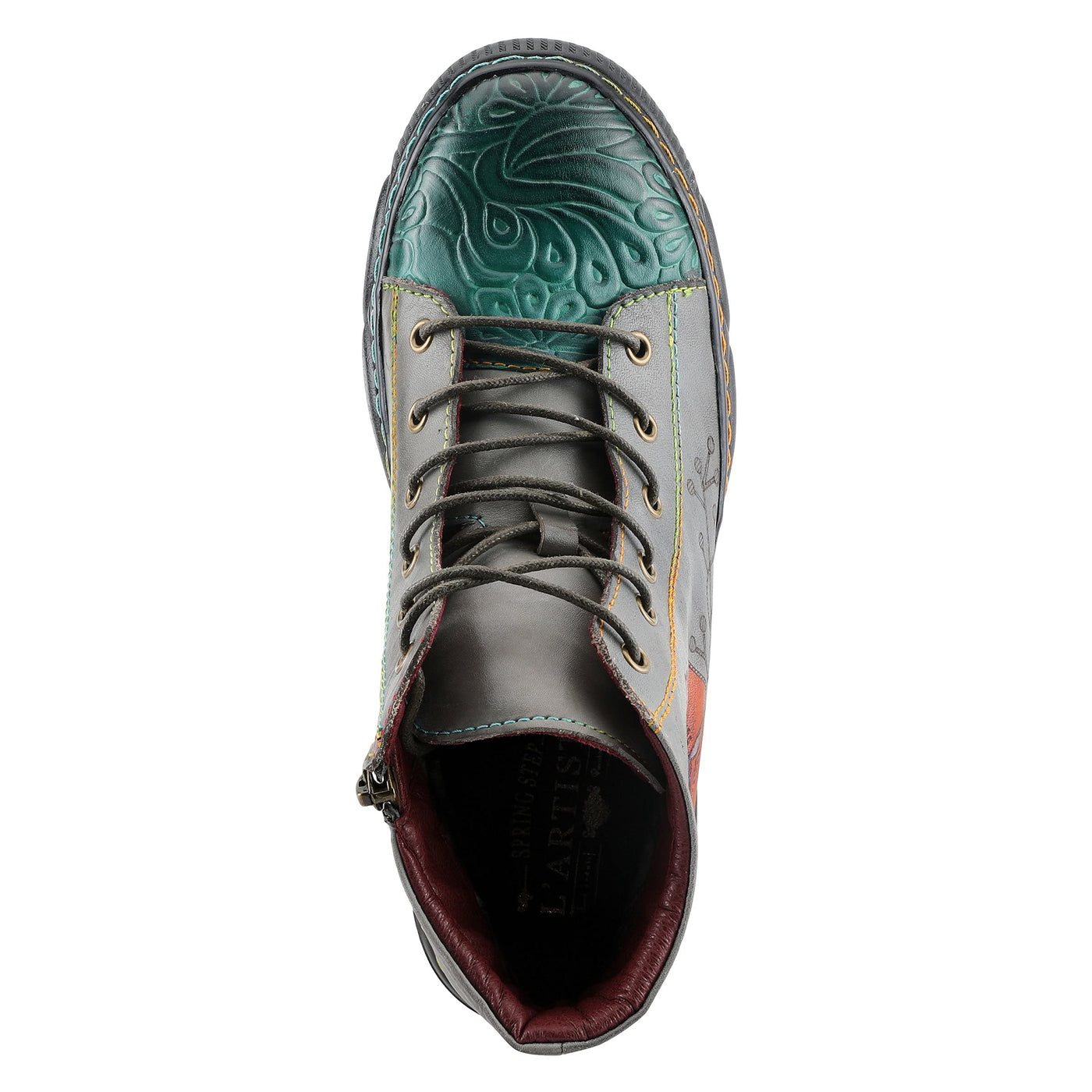 Spring Step L'Artiste Daniellet Women's Boot 37 M EU Grey-Multi