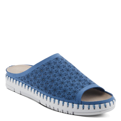 PATRIZIA Women's CANOPY Slide Flat Sandals Blue EU 39 / US 8.5