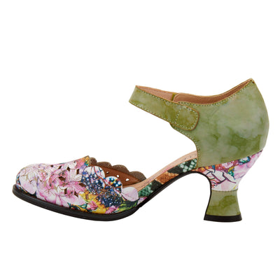 Spring Step L'Artiste Women's Floramaria Bootie Mint Green Multi EU 36 / US 5.5-6