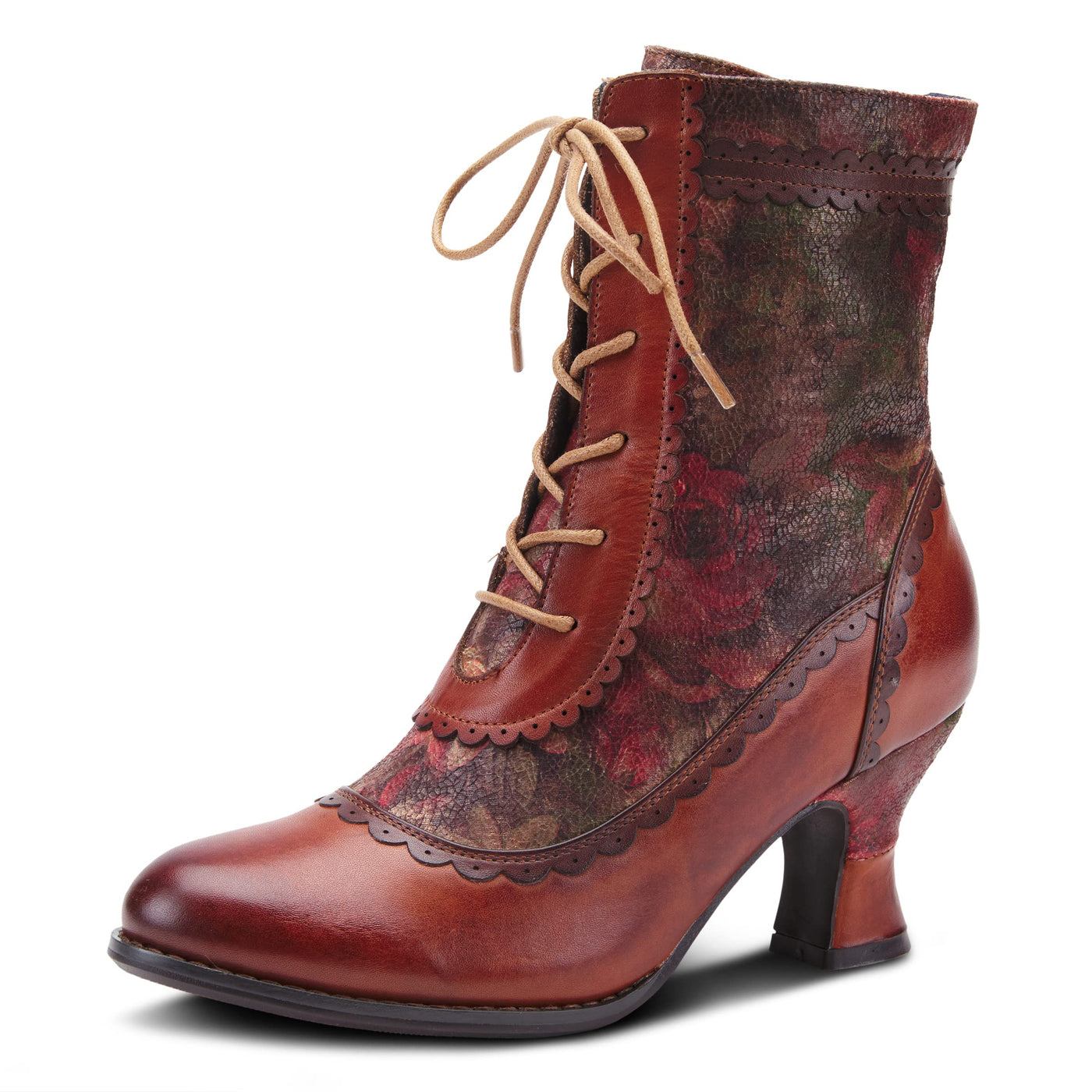 Spring Step L'Artiste Women's Bewitch-Floral Brown Multi EU 36 / US 5.5-6