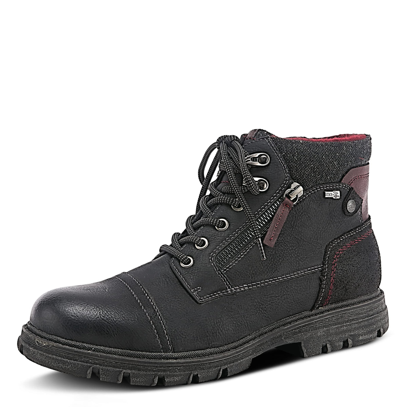 Spring Step Men's Sullivan Sneaker Black EU 46 / US 12-12.5