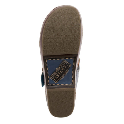 Spring Step L'Artiste Women's Anana Mary-Jane Shoe Blue Multi EU 35 / US 5