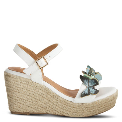 PATRIZIA Women's Flyaway Wedge Sandal White EU 36 / US 5.5-6