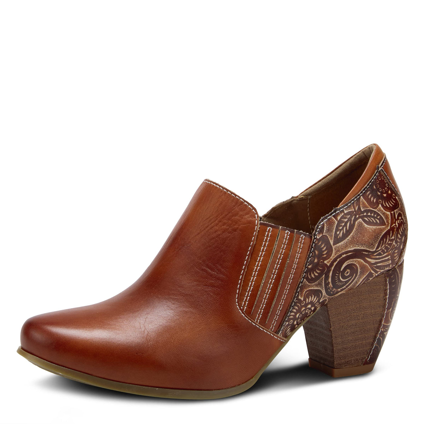 L�Artiste by Spring Step Women's Leatha Ankle Boot, Camel, 9