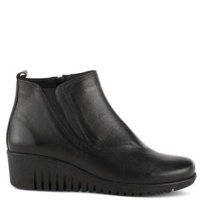 Spring Step Women's Aaronela Leather Bootie Black EU 37 / US 6.5-7