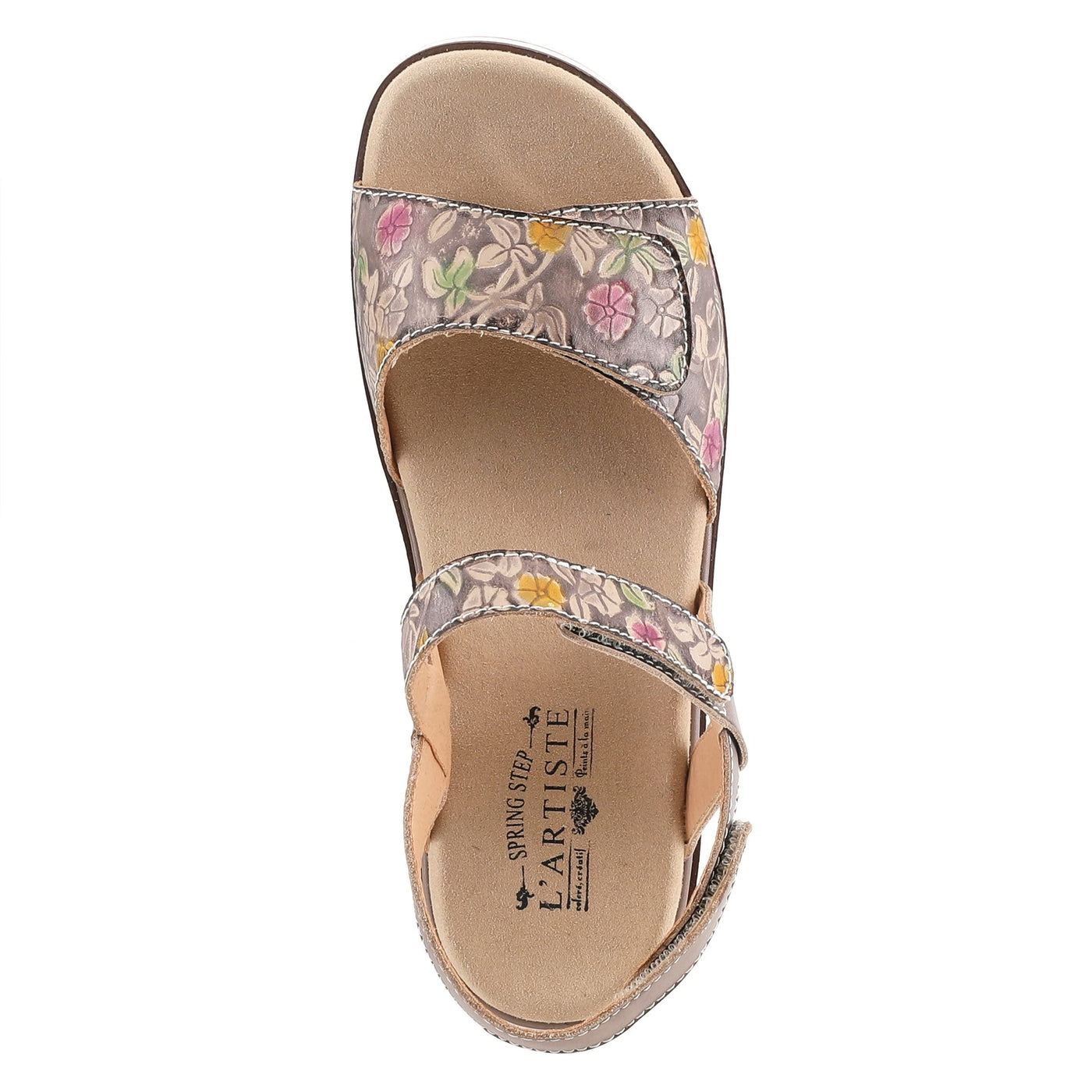 L'ARTISTE CLARA PLATFORM SANDALS GREY MULTI / EU 37 / US 6.5-7