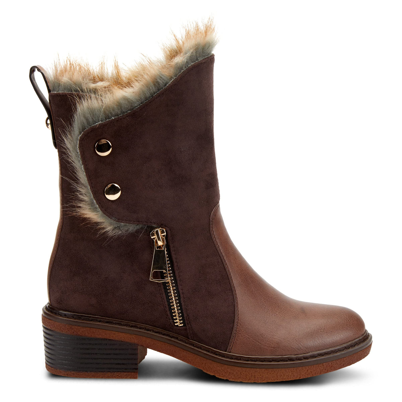Patrizia Women's Saige Pull-On bootie Dark Brown EU 38 / US 7.5-8