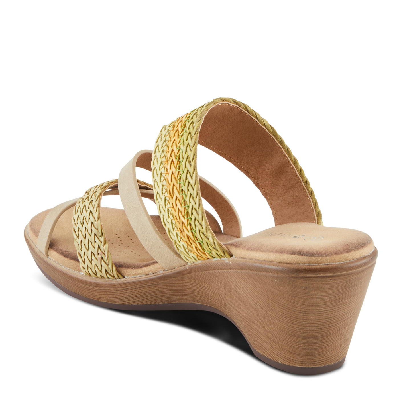 PATRIZIA Women's MAHINA Cross-Strapped Wedge Sandals Light Green Multi EU 40 / US 9
