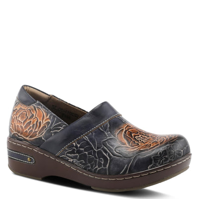 Spring Step L'Artiste Women's Elkayjay Clogs Navy Multi EU 39 / US 8.5