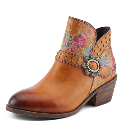 L'Artiste by Spring Step Women's Daintylady Western Boot, Camel Multi, 11