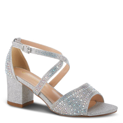 PATRIZIA Women's Delamore Open-Toe Sandal Silver EU 35 / US 5