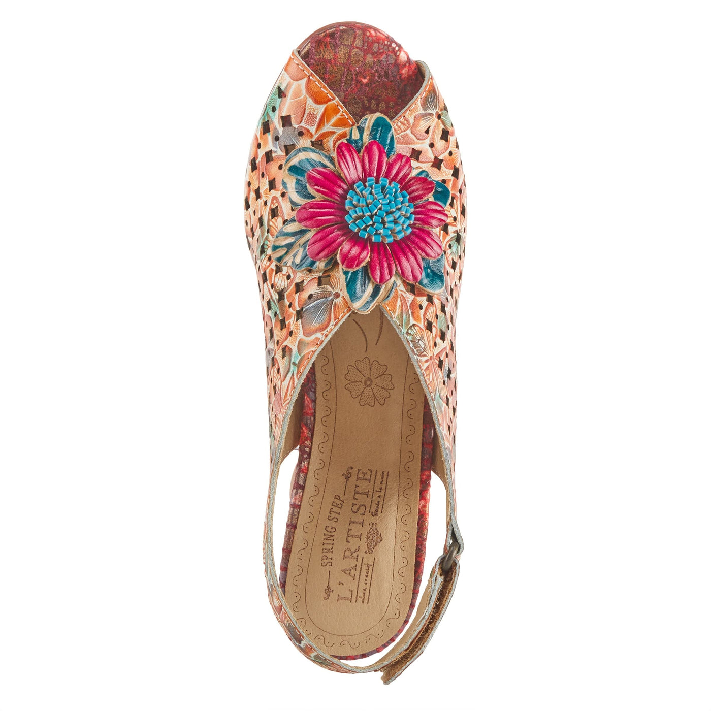 L'Artiste by Spring Step Arautre Camel Multi EU 41 (US Women's 9.5-10) M