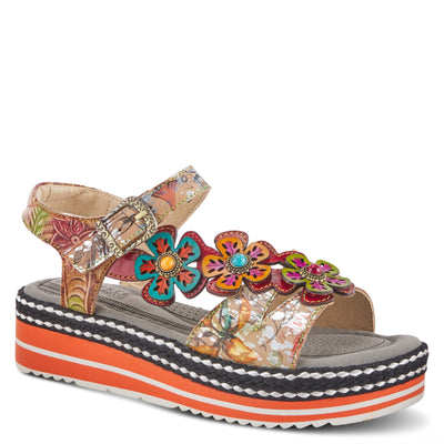 L'ARTISTE RHODYS ANKLE STRAP SANDALS