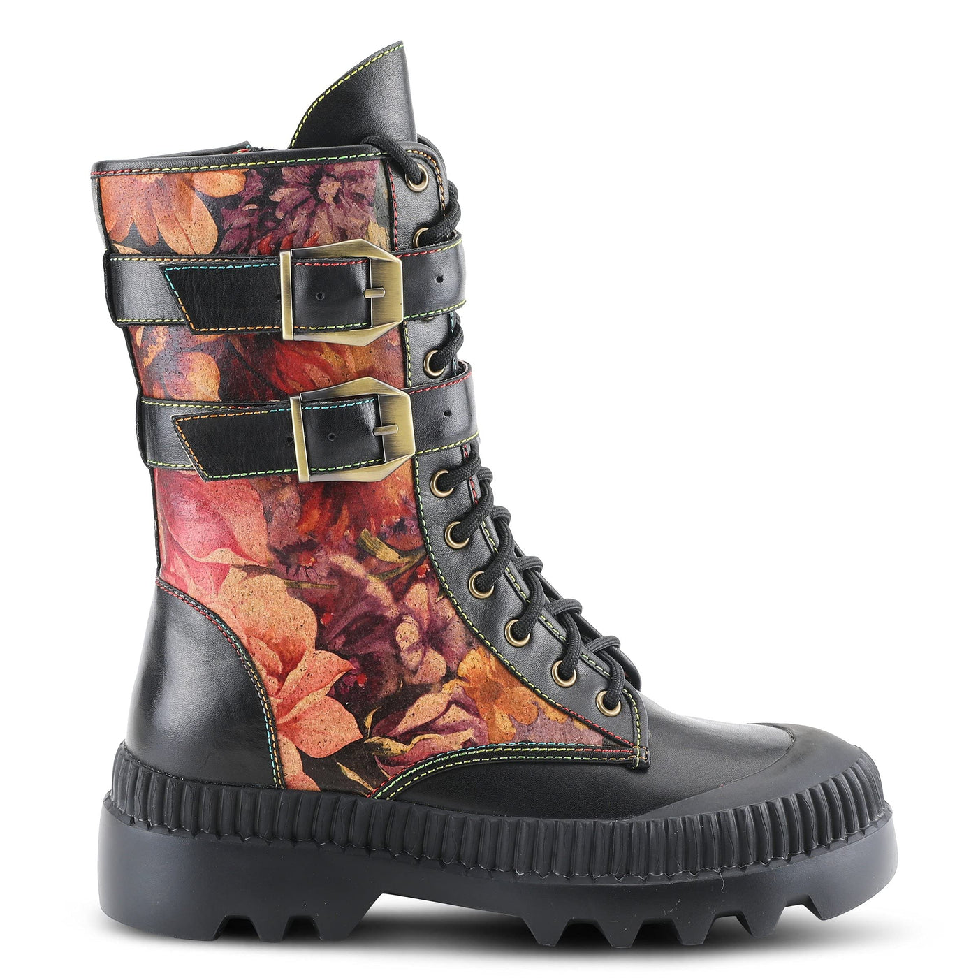 Spring Step L'Artiste Women's Force Bootie Black Multi EU 39 / US 8.5