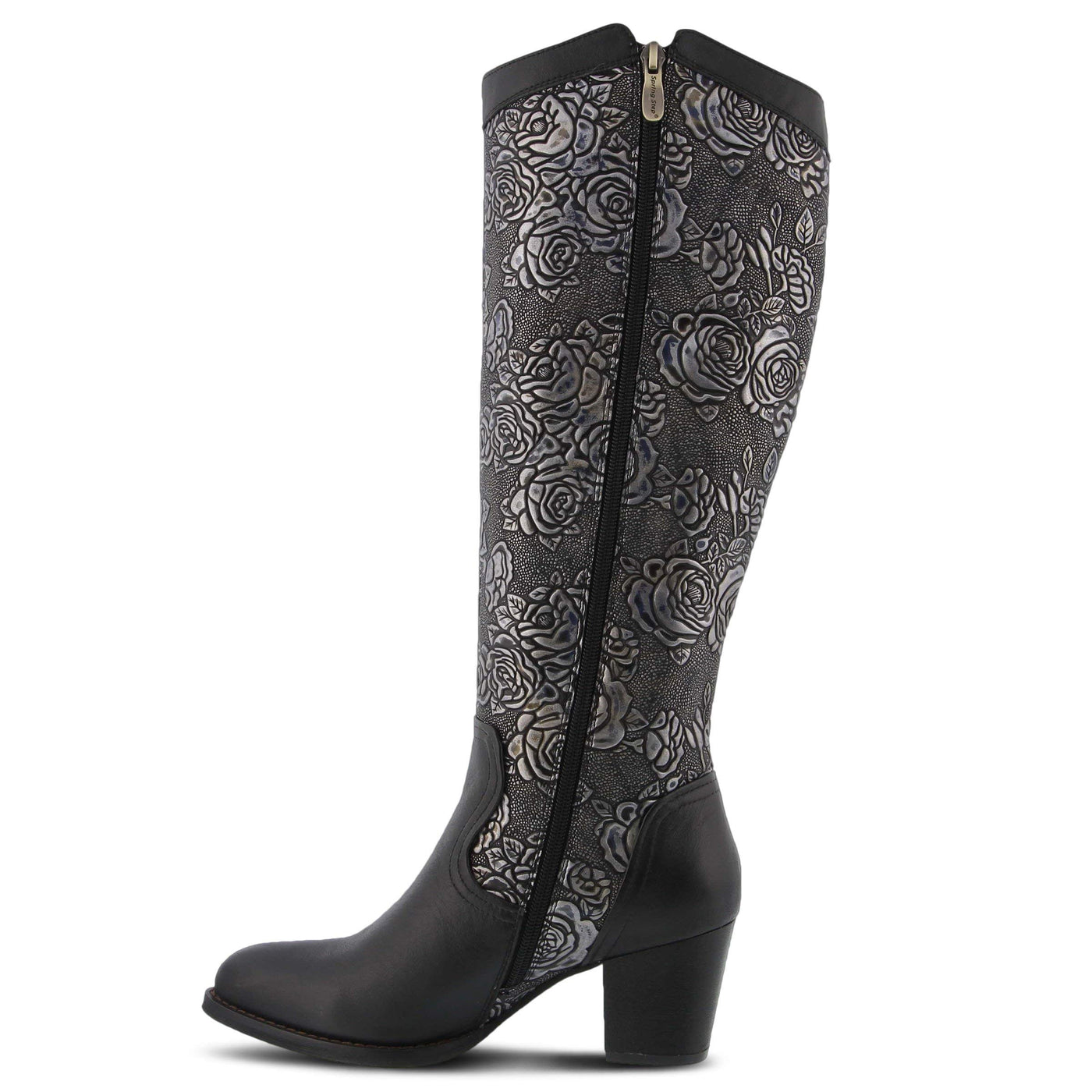 L'ARTISTE by Spring Step Neena Black Multi Shoe US 7.5-8