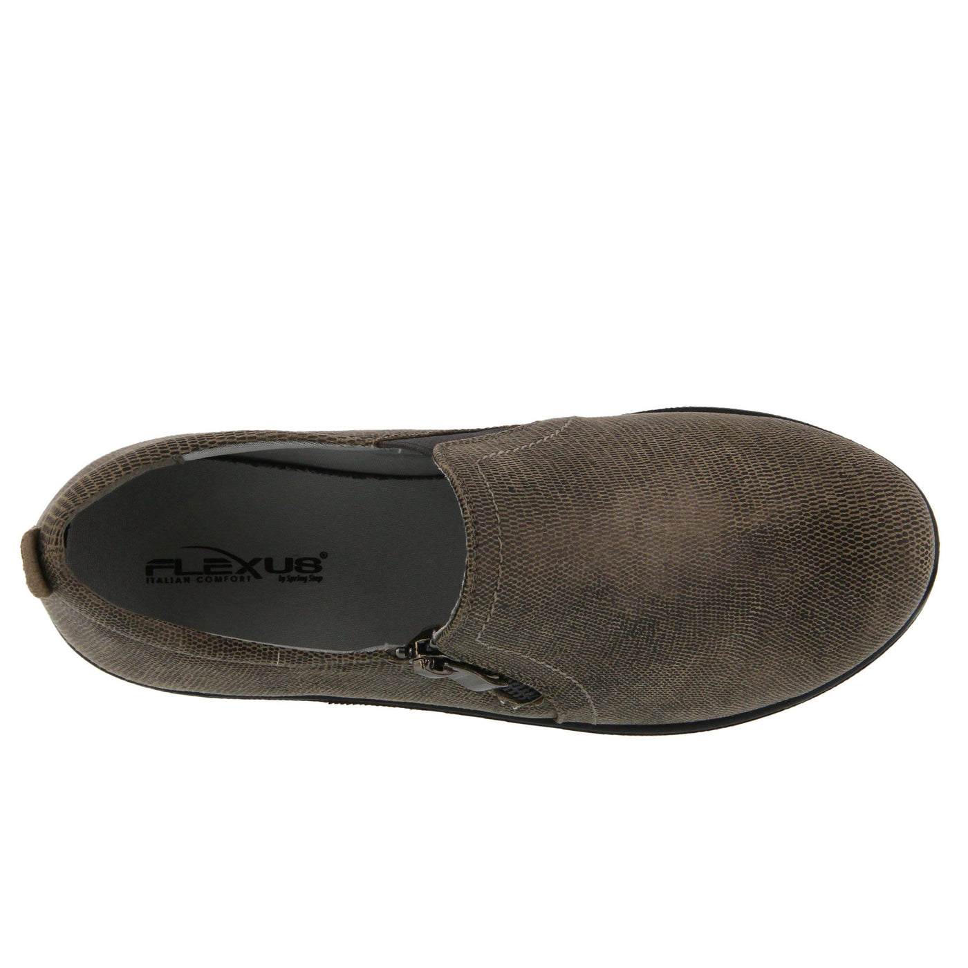 Flexus by Spring Step womens MANDIELLA Loafer Flat, GREY 5 medium US