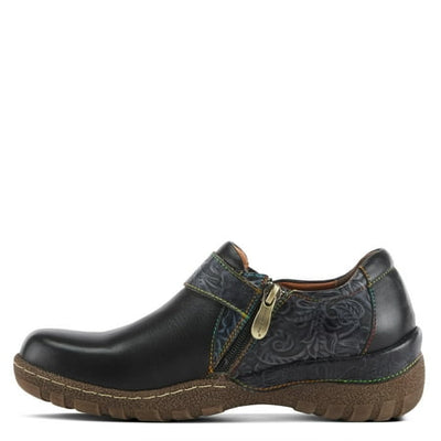 Spring Step L'Artiste Women's Gyarados Leather Slipper Black Multi EU 37 / US 6.5-7