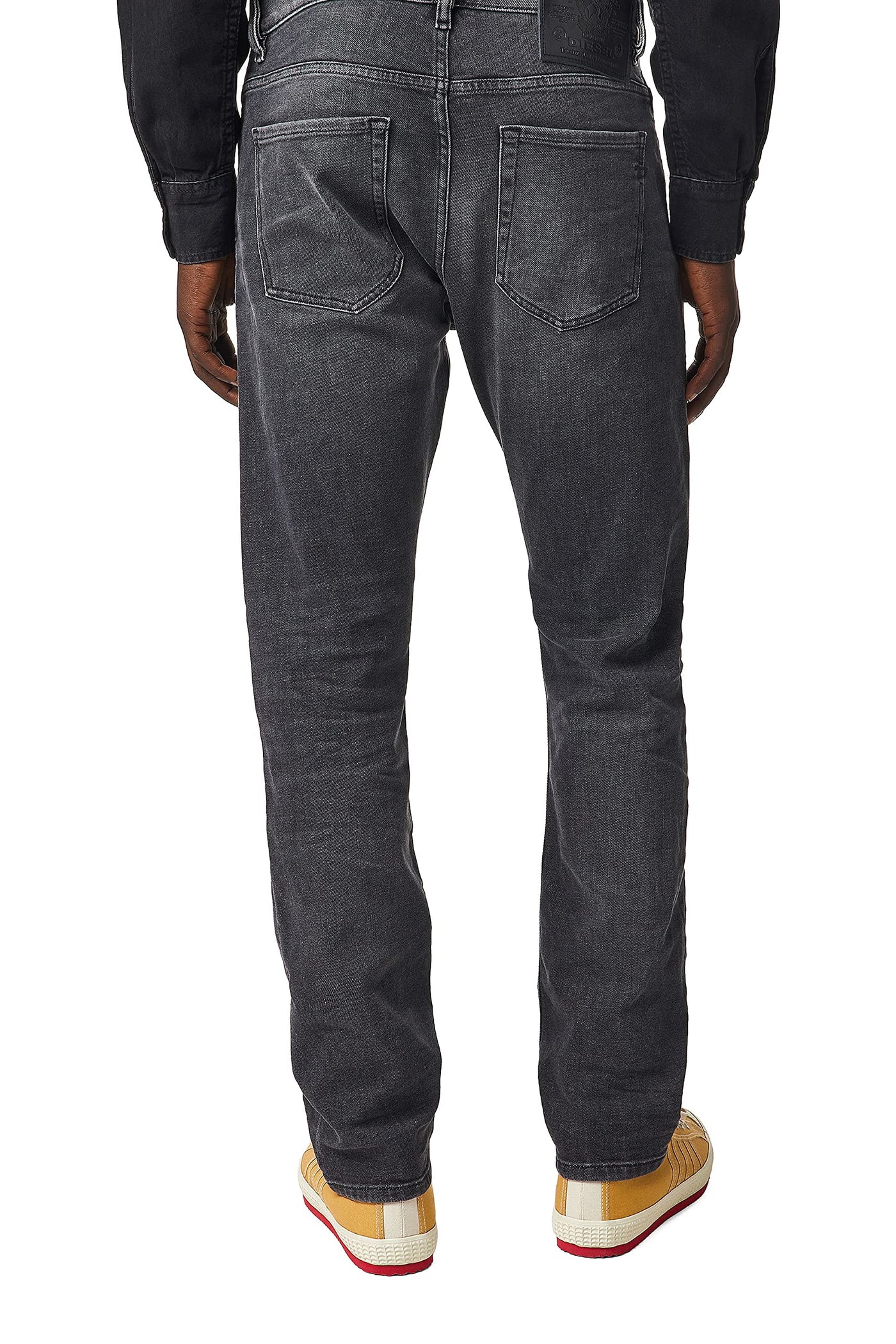 Diesel 2020 D-Viker 09B42 Straight Jeans Jeans Man Black