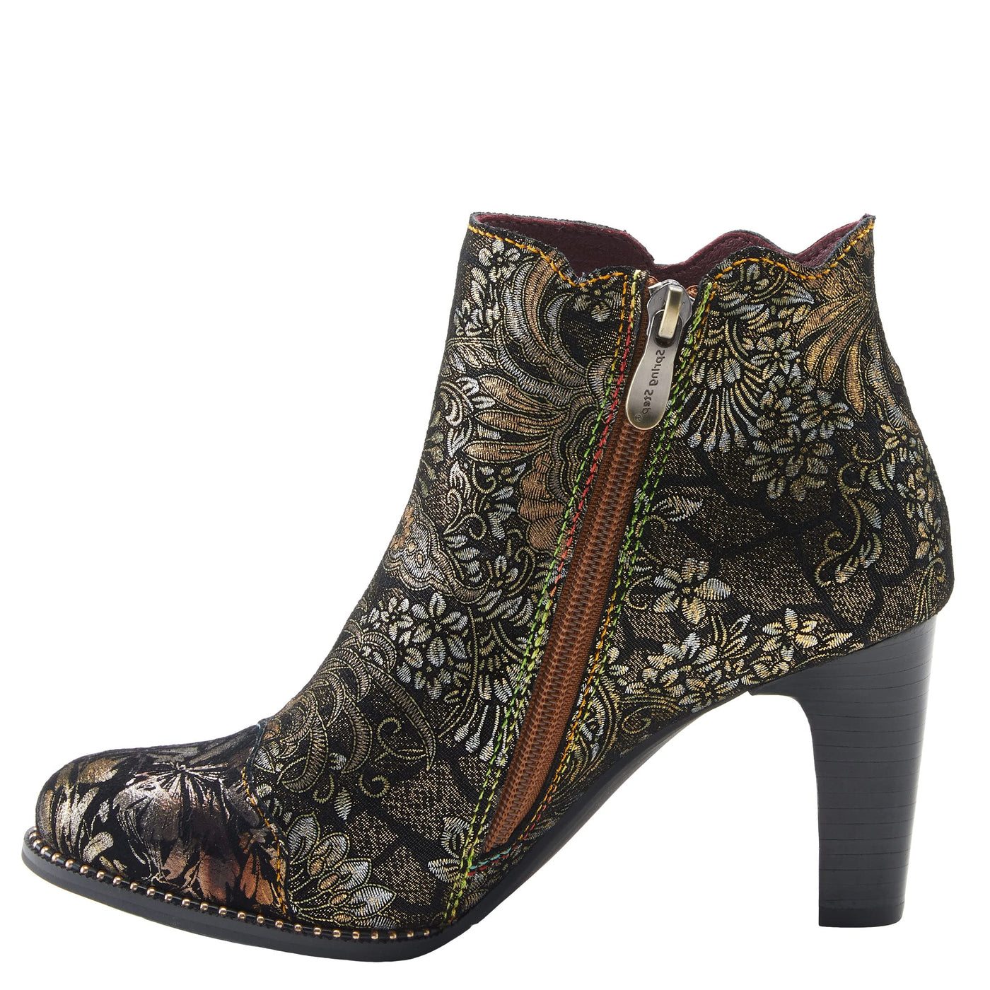 L'Artiste by Spring Step Women's Smokin Hot Fashion Boot, Bronze Multi, 9.5-10
