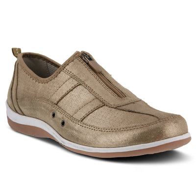 Spring Step Women's MONTANIA Sneaker, Beige Suede, 37 M Medium EU 6.5-7 US