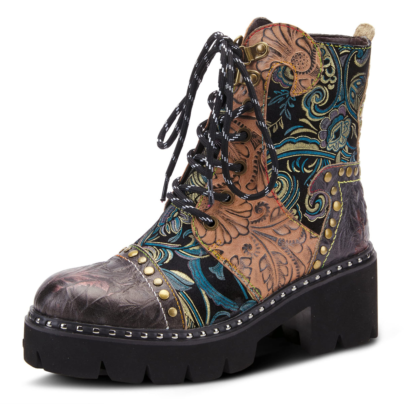 Spring Step L'Artiste Women's Severe Charcoal Multi EU 40 / US 9