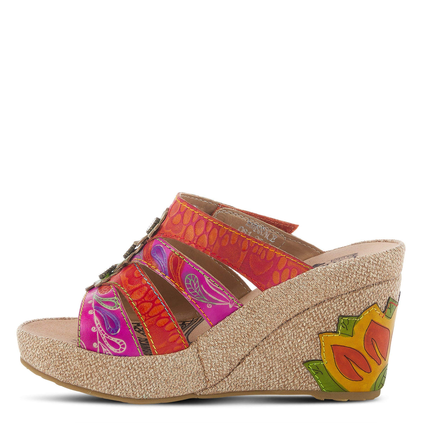 L'Artiste Women's Embrace Orange Multi 7.5 B(M) US