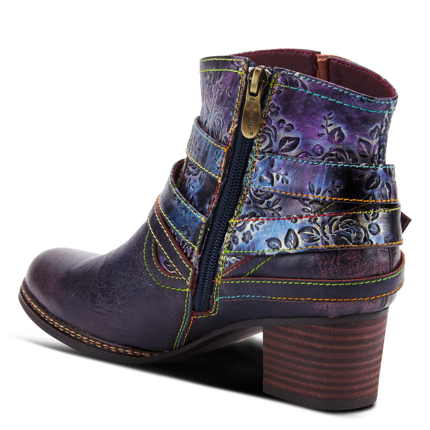 L'Artiste by Spring Step Shazzam-Rose Navy Multi EU 35 (US Women's 5) M