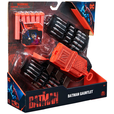 DC Comics, Batman Gauntlet with Launcher, Interactive Role-Play Toy, The Batman Movie Collectible Kids Toys for Boys and Girls Ages 4 and up